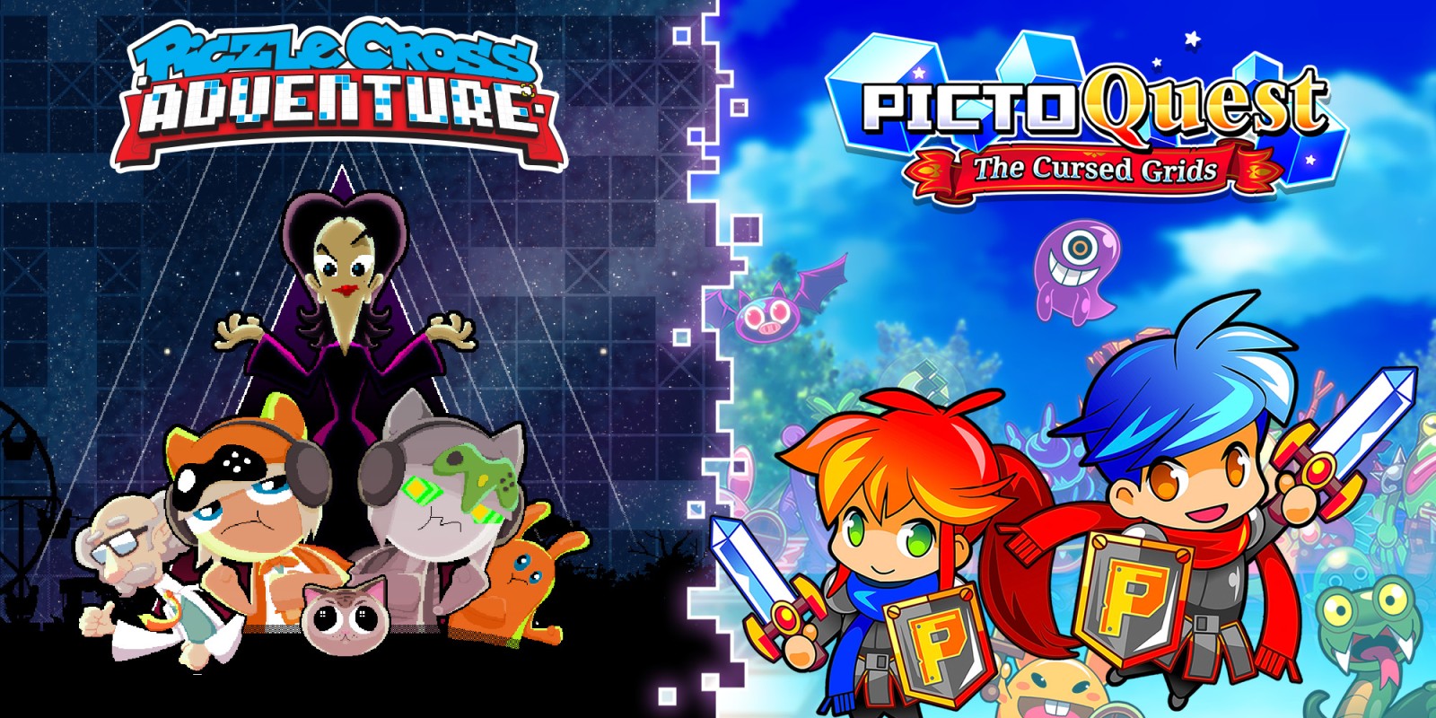 Piczle Cross Adventure + PictoQuest: The Cursed Grids EU Nintendo Swit