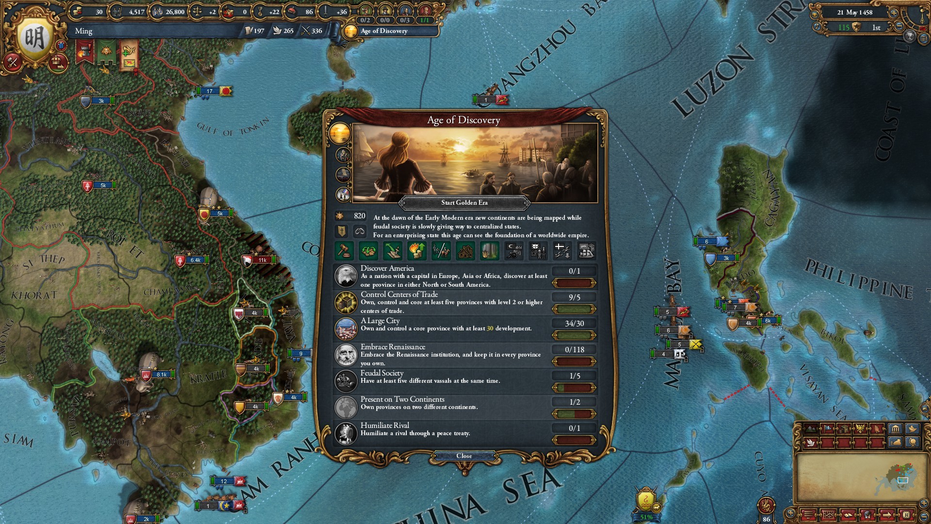 Europa Universalis IV: Starter Edition (2024) PC Steam CD Key